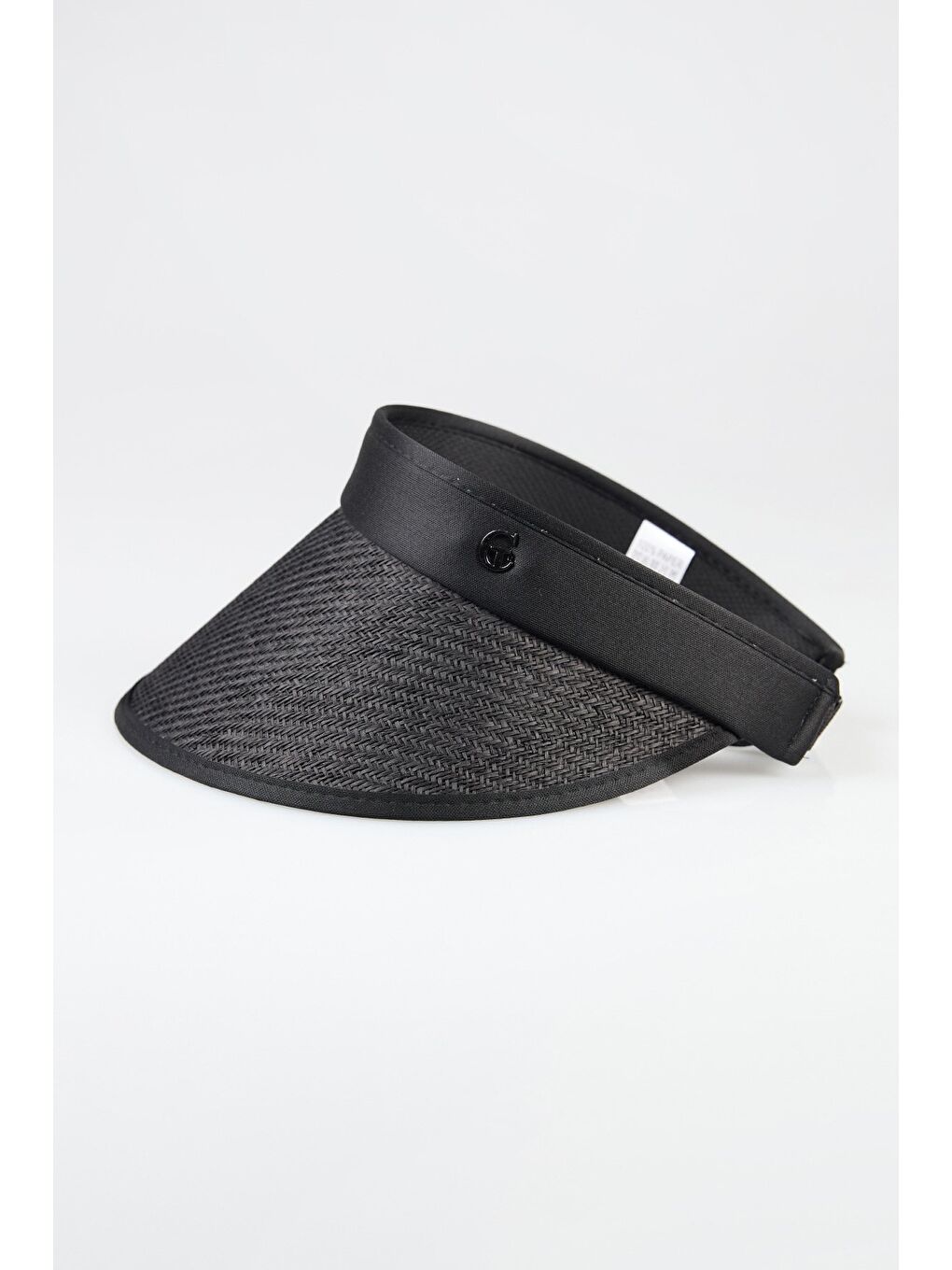 Siyah G Harf Armalı Siperli Şapka