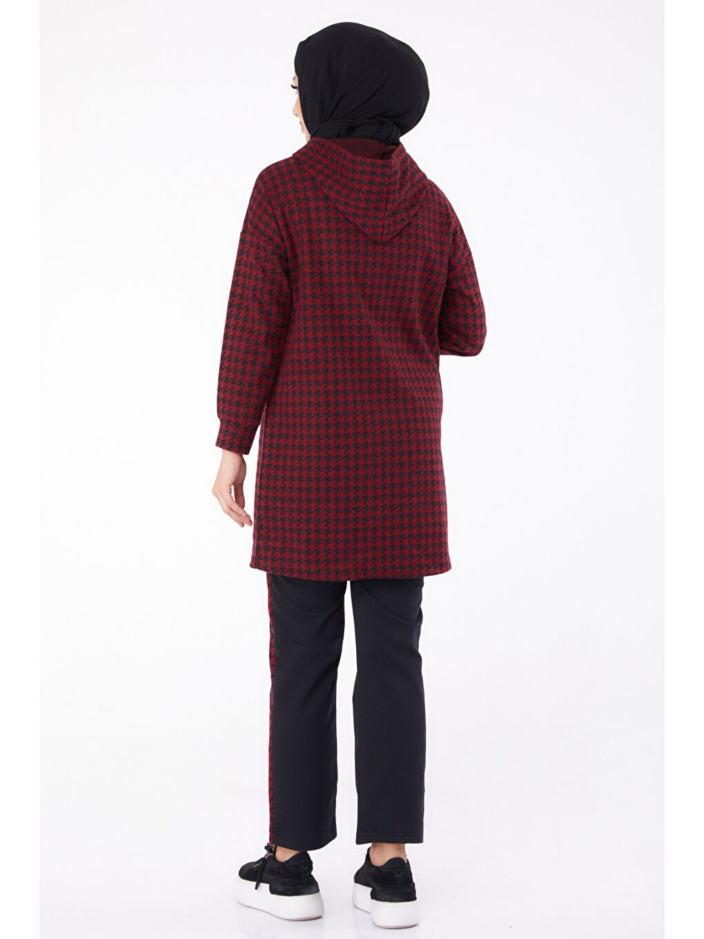 İkili Takım Bordo - 13337-4