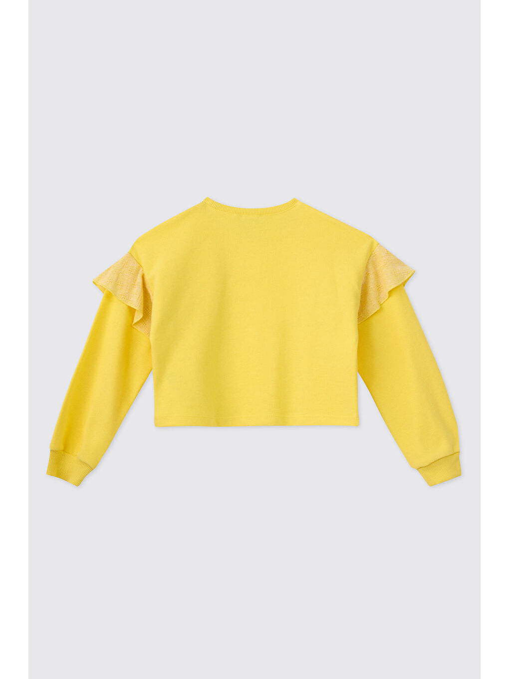 Kız Çocuk Sarı Sweatshirt-1