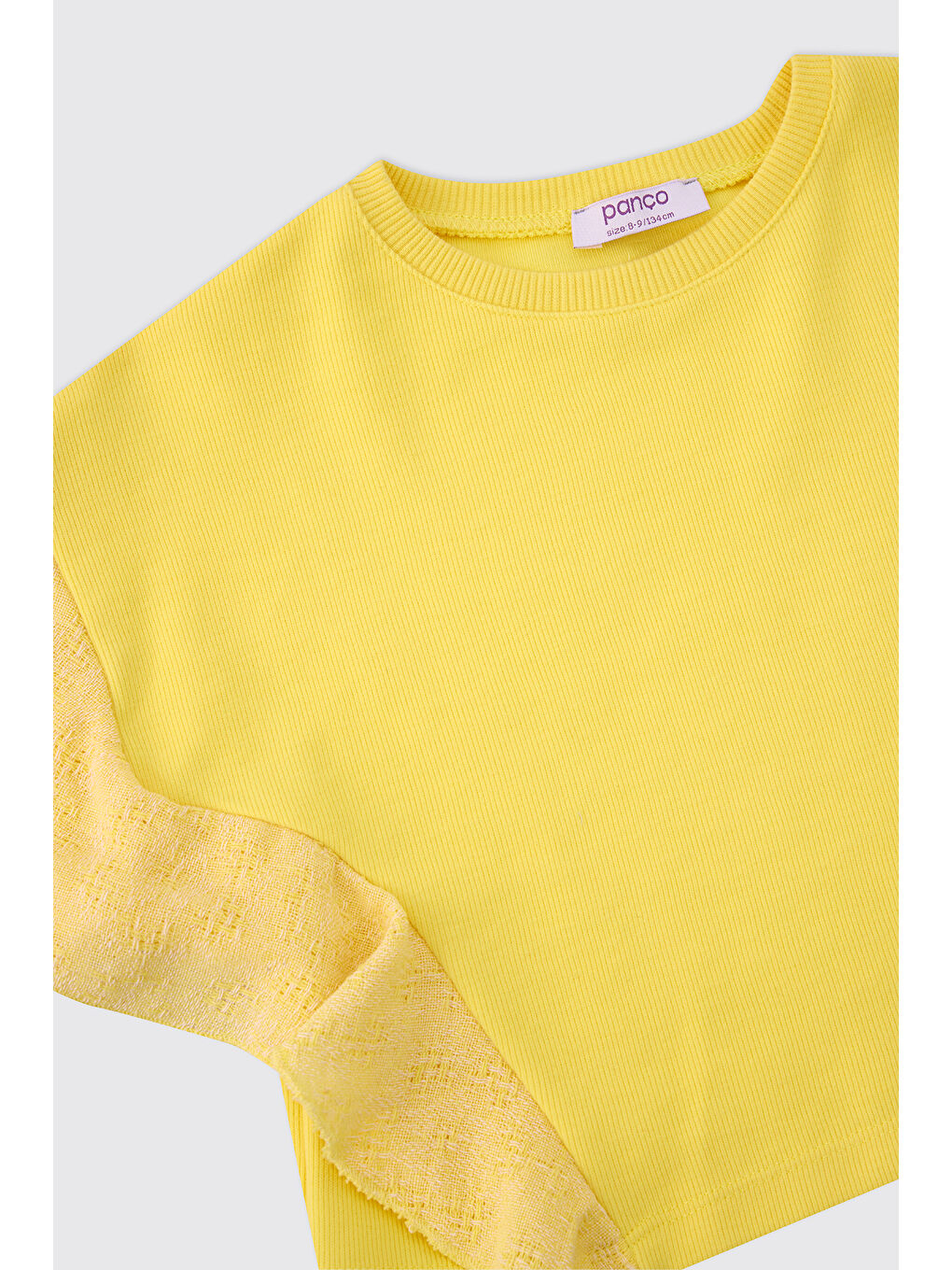 Kız Çocuk Sarı Sweatshirt-2