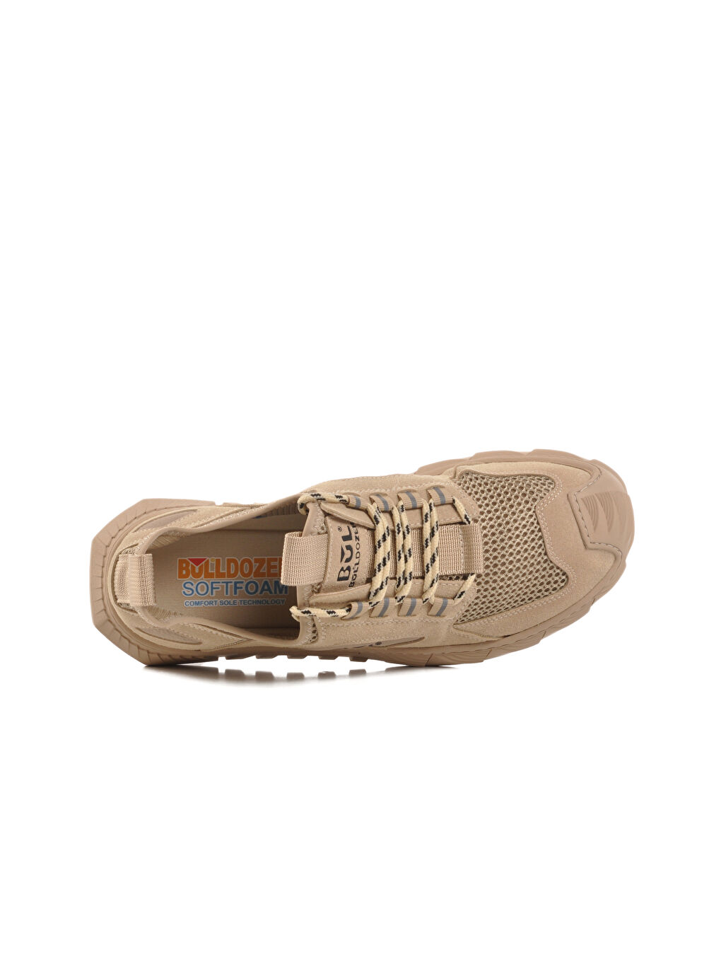 Bej Memory Foam Fileli Hava Alabilen Erkek Spor Ayakkabı 231440 M-3