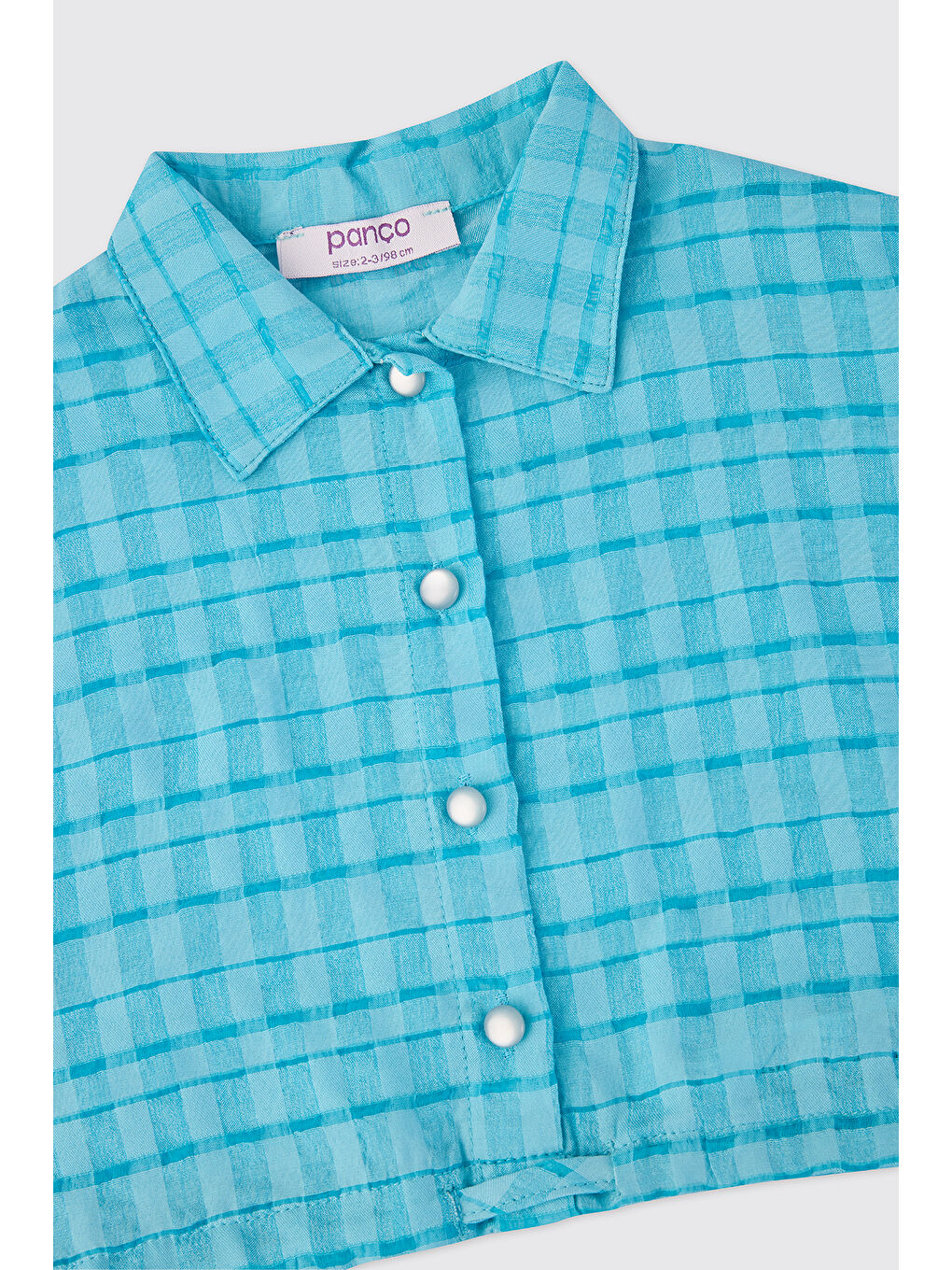 Kız Bebek Turkuaz Gömlek-2