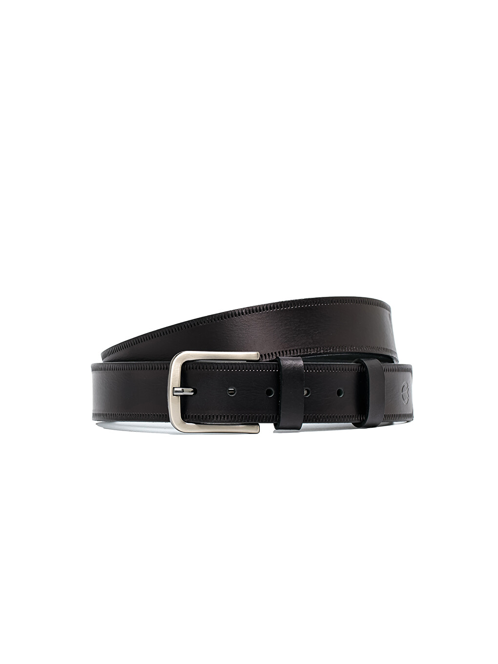 Siyah Erkek N-040-126 Spor Kemer (genişlik 4 Cm)