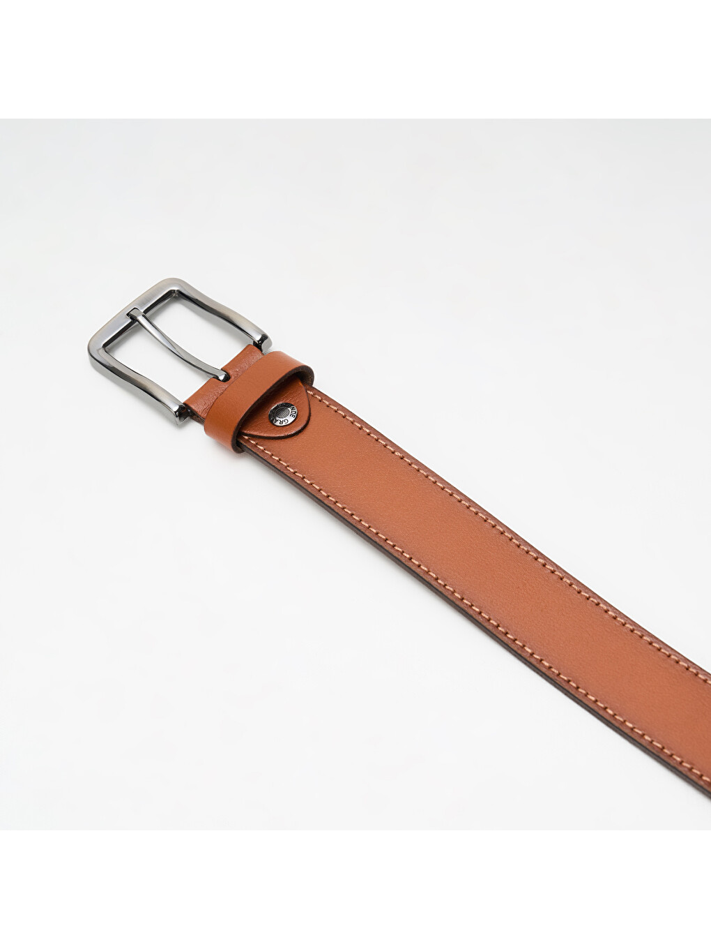 Kahverengi Erkek A-040-22 Kemer (genişlik 4 Cm)-1