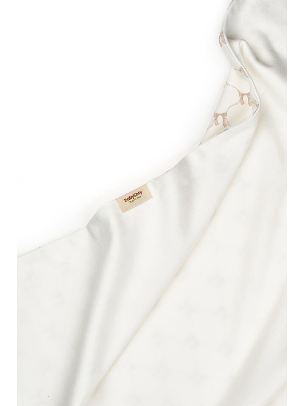 Bej Bebek Battaniye %100 Organic Pamuk - Yenidoğan Serisi - Csy8167-2