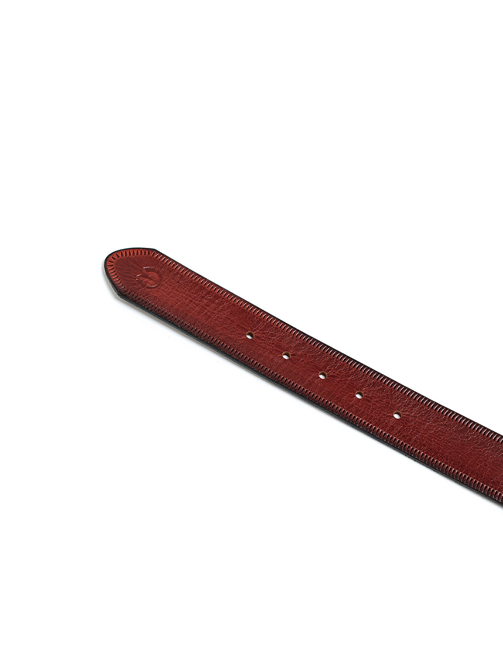Kahverengi Erkek N-040-126 Spor Kemer (genişlik 4 Cm)-2