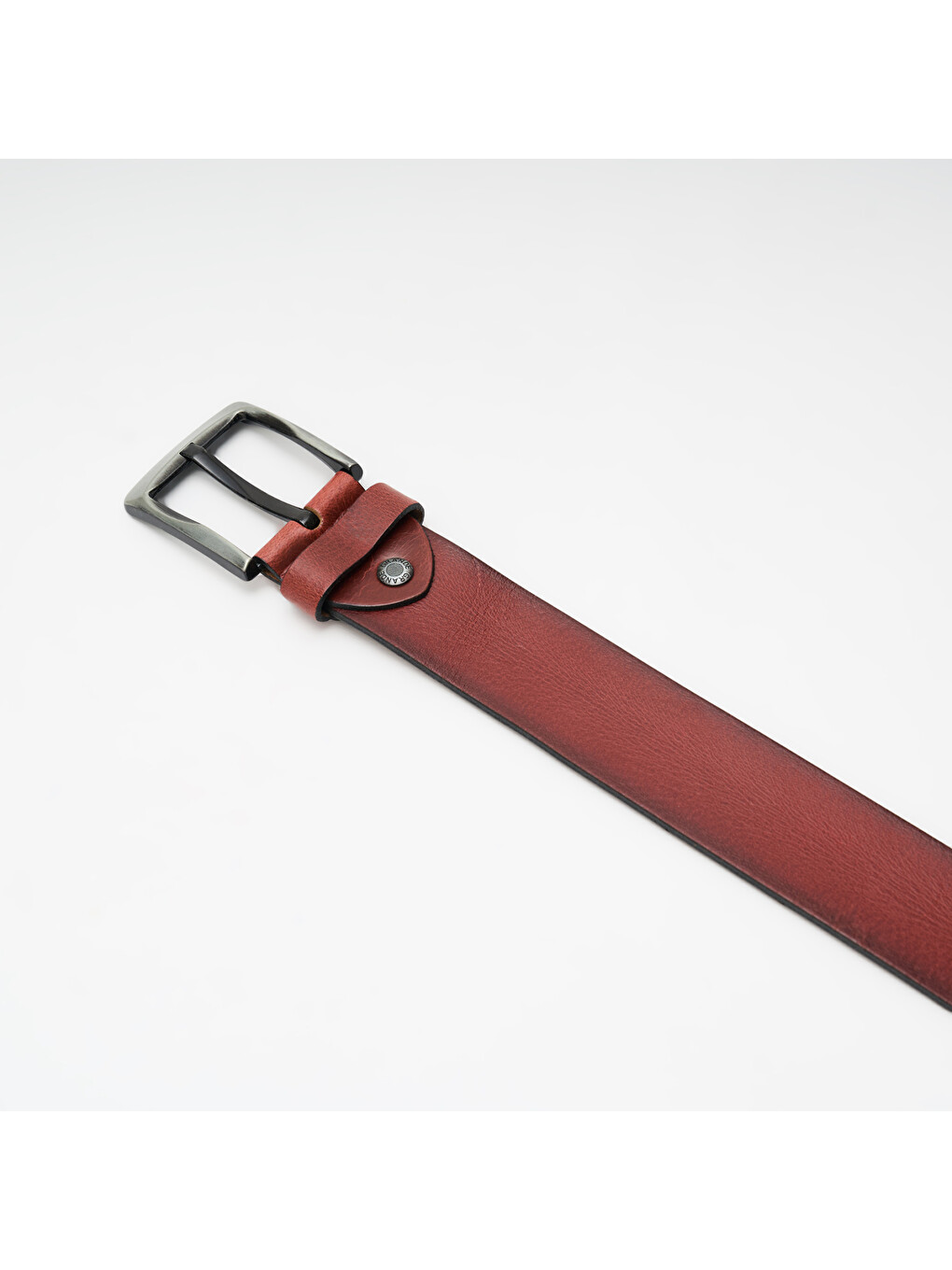 Kahverengi Erkek D-045-01 Jean Kemer (genişlik 4.5 Cm)-1