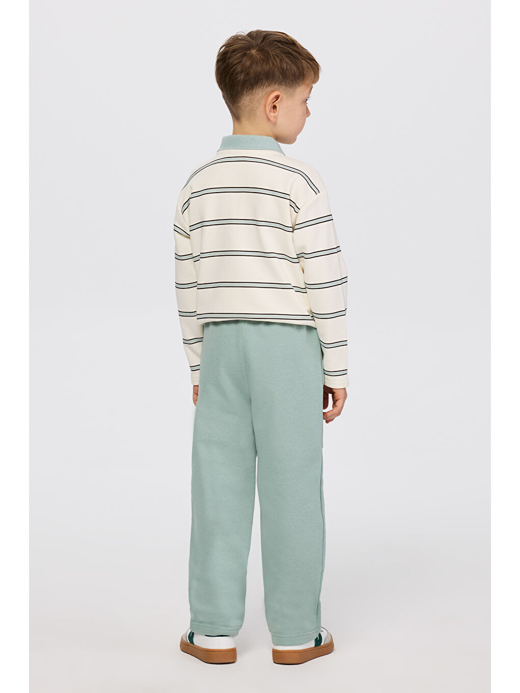 Erkek Çocuk Yeşil Eşofman Altı-5