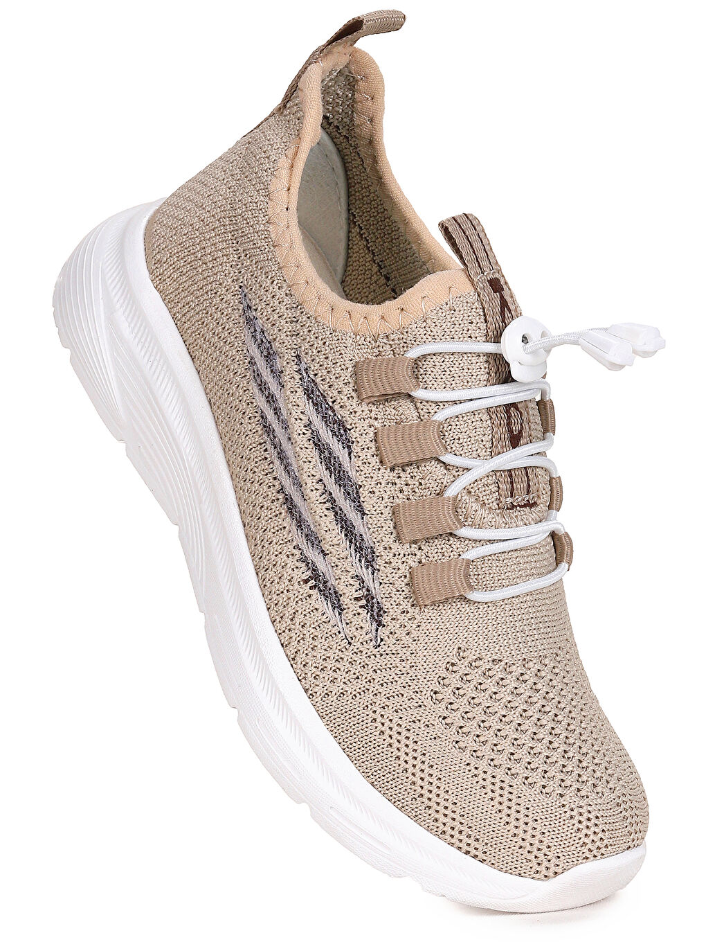 Bej Dunca Fileli Faylon Taban Kız Çocuk Spor Ayakkabı