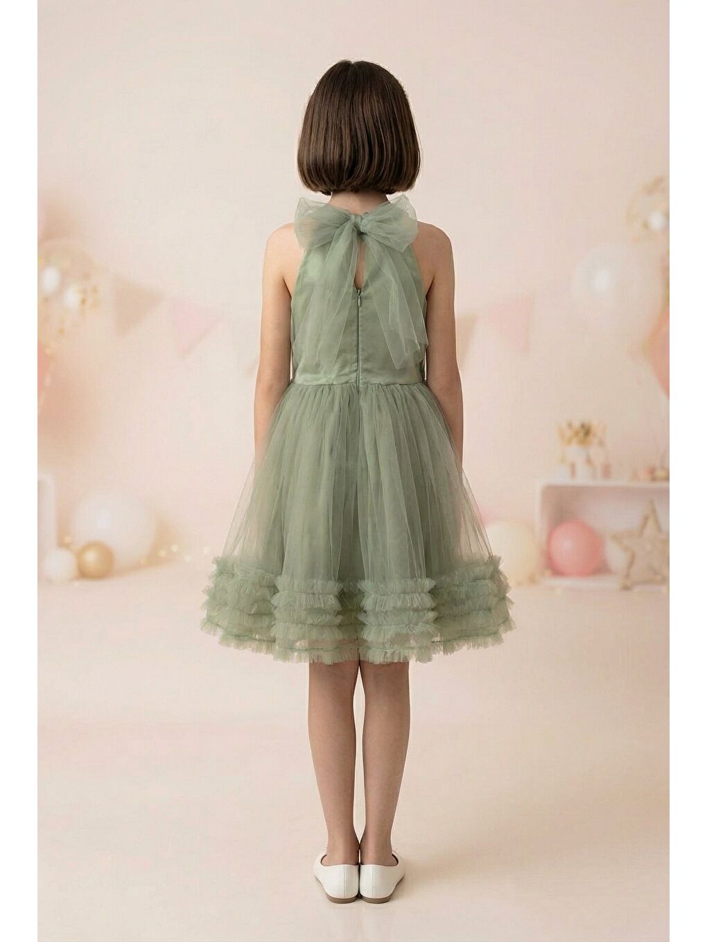 Haki Kız Çocuk Abiye-2