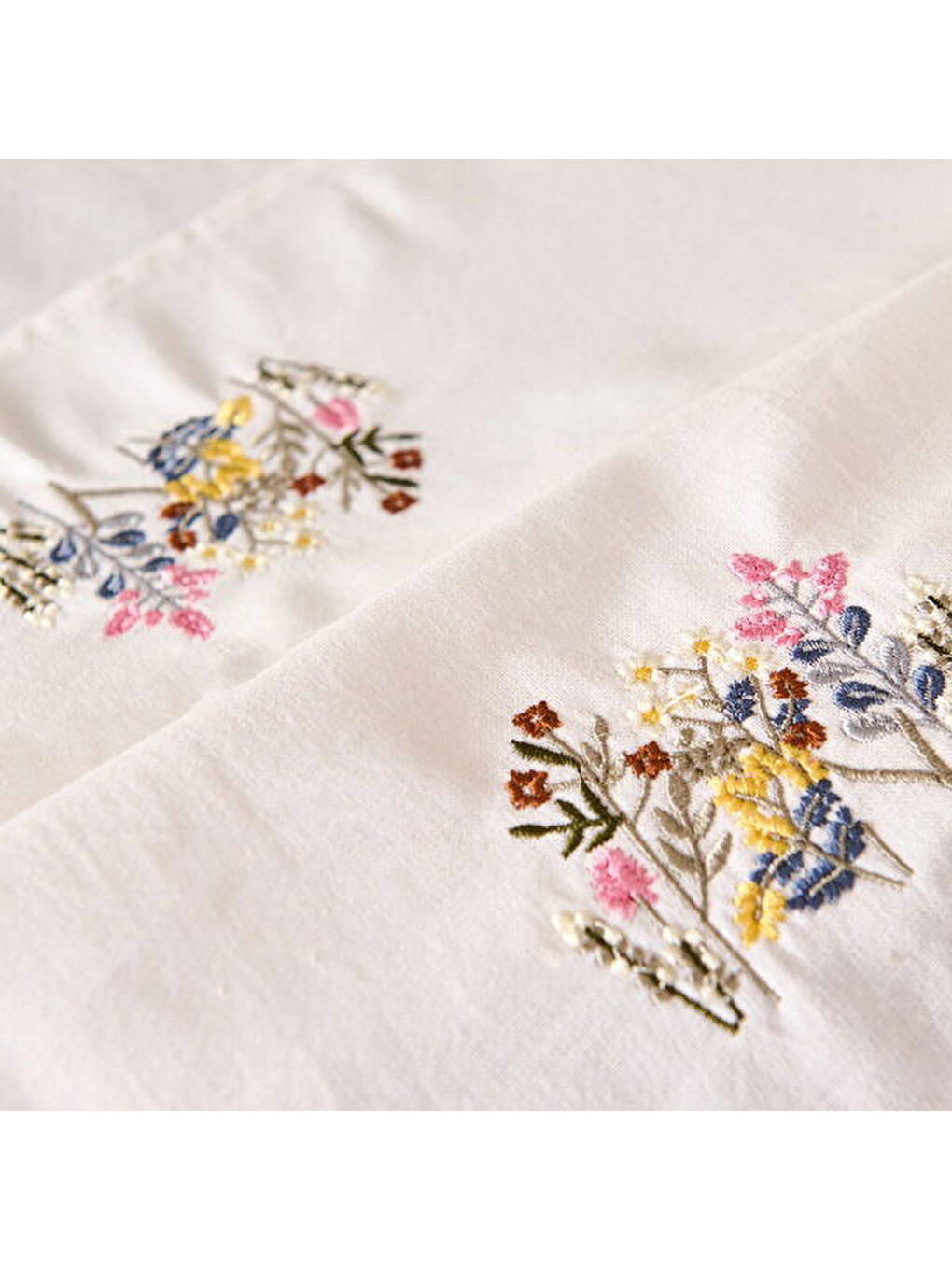 Soft Fancy Granny Runner - Beyaz - 50x140 cm-4