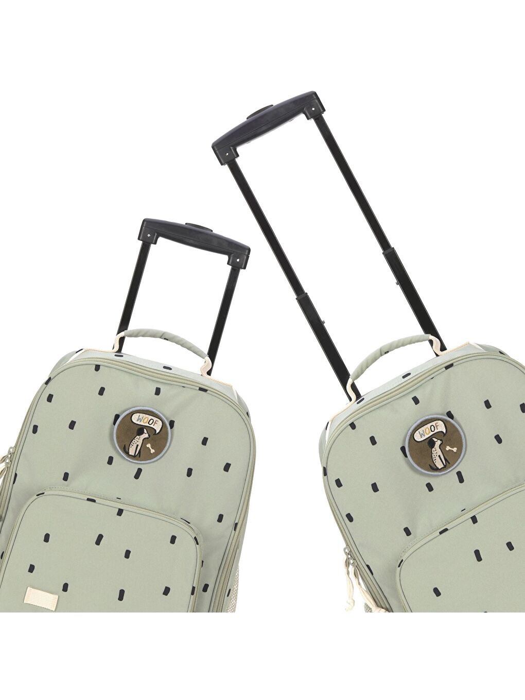 Yeşil Happy Prints Çekçekli Çanta Light Olive-8