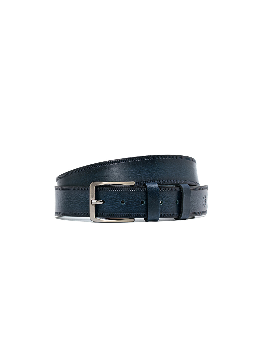 Lacivert Erkek N-040-126 Spor Kemer (genişlik 4 Cm)