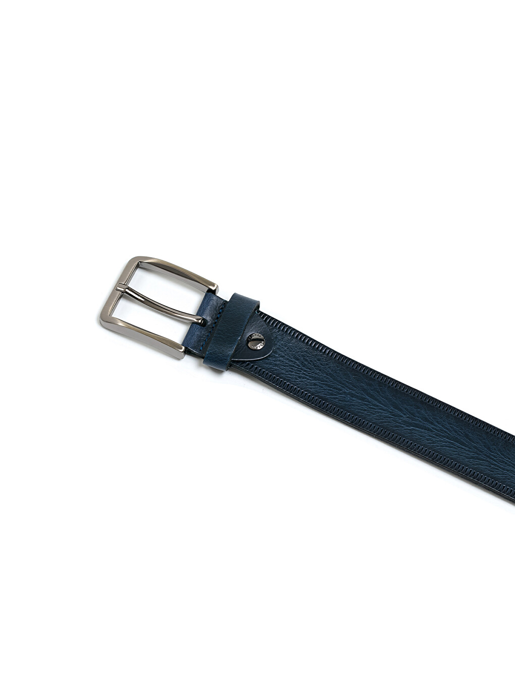 Lacivert Erkek N-040-126 Spor Kemer (genişlik 4 Cm)-1