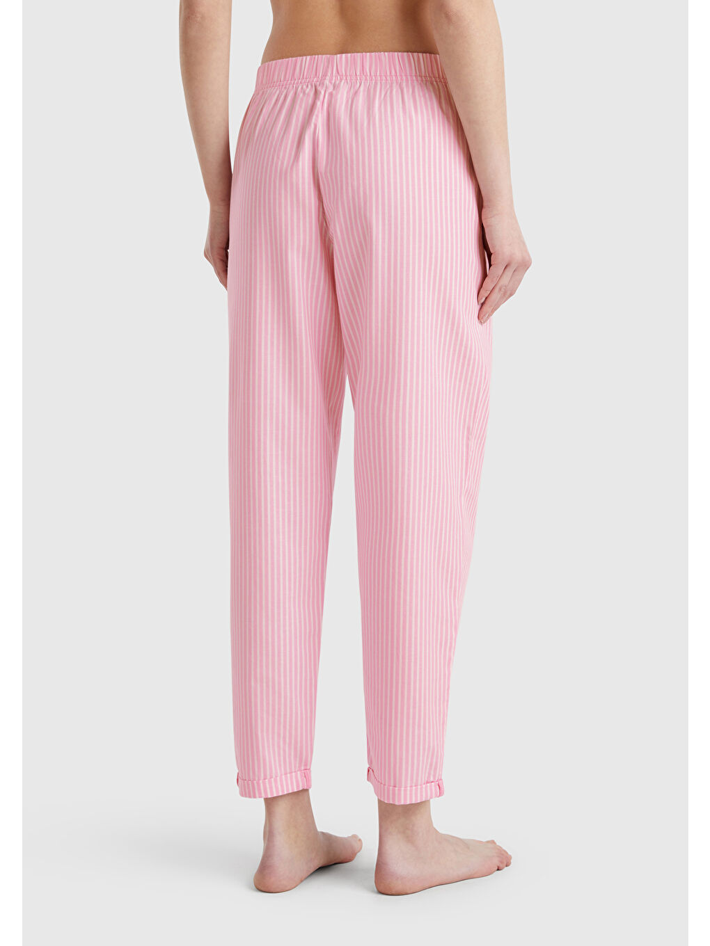 Kadın Açık Pembe %100 Pamuk Pijama Altı-2