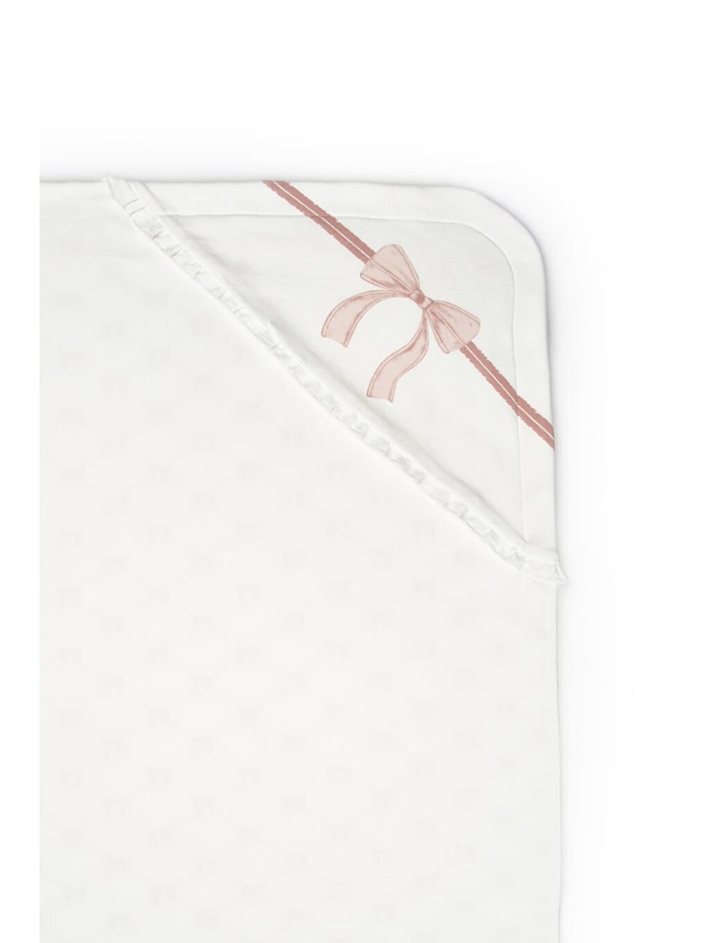 Pembe Bebek Battaniye %100 Organic Pamuk - Yenidoğan Serisi - Csy8168-2