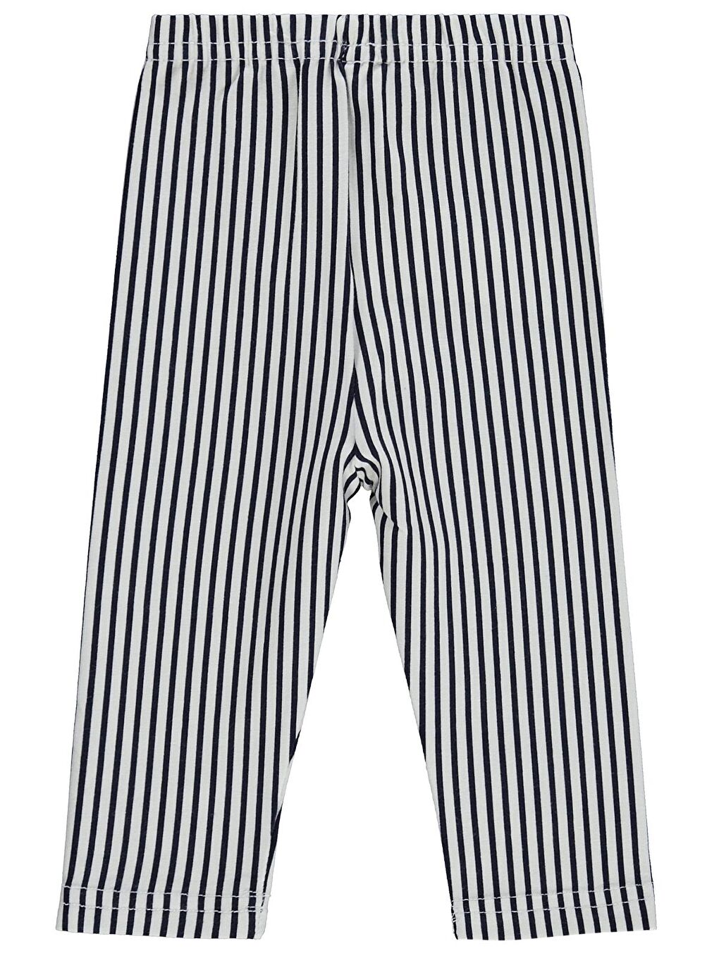 Baby Çizgi Baskılı 6-18 Ay Tayt - Siyah 18-24 Ay