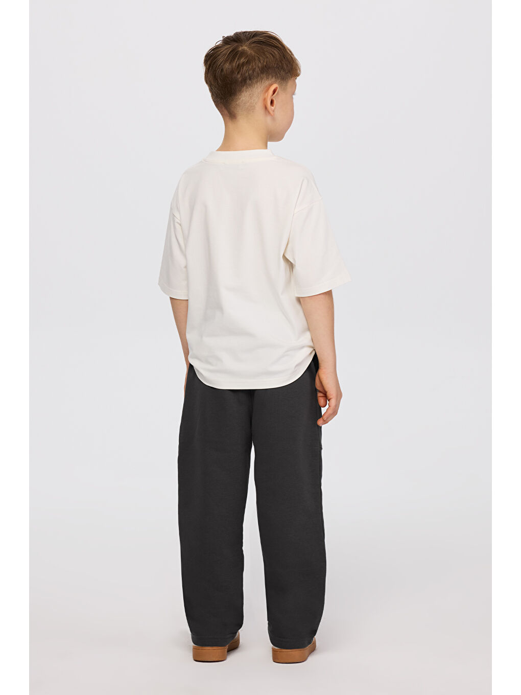 Erkek Çocuk Antrasit Eşofman Altı-6