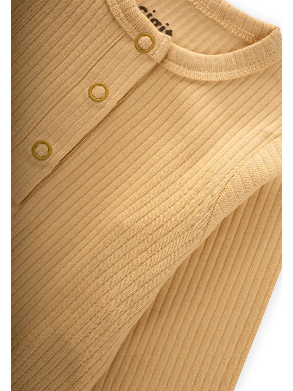 Sarı Fitilli Basic Zıbın Takım 0-3 Yaş Sundres-2