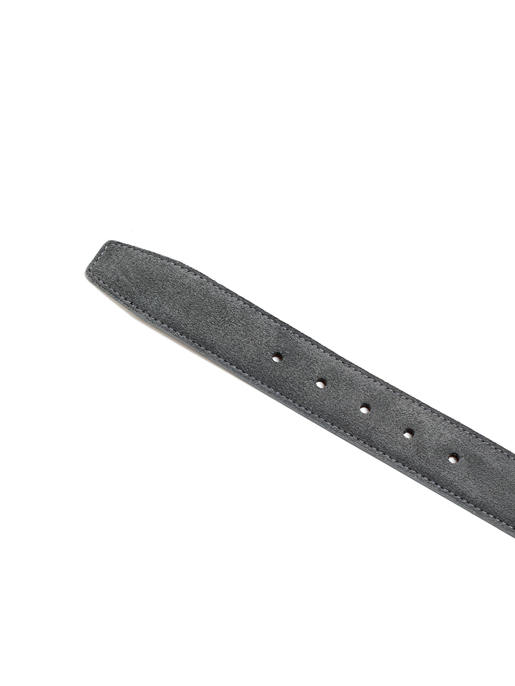Gri Erkek F-438-00 Klasik Kemer-2