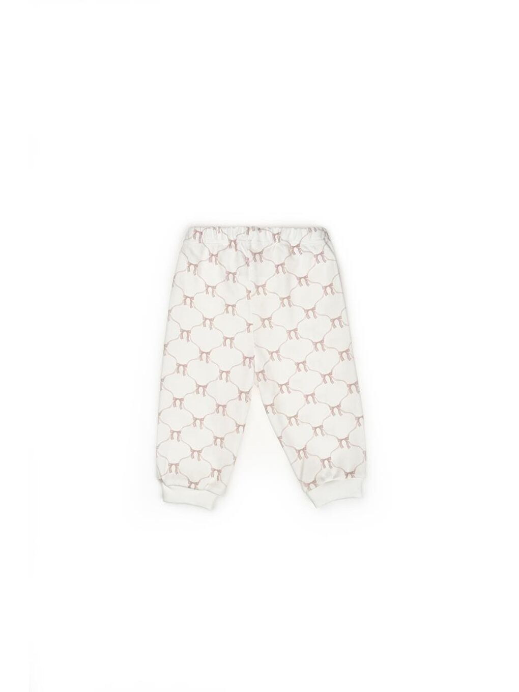 Pembe Bebek Alt Üst Takım %100 Organik Pamuk , Bebek - Yenidoğan- csy8158-4