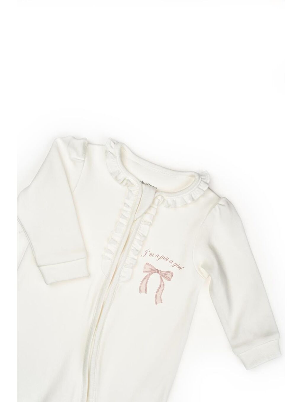 Pembe Bebek Tulum %100 Organik Pamuk , Bebek - Yenidoğan- csy8152-2