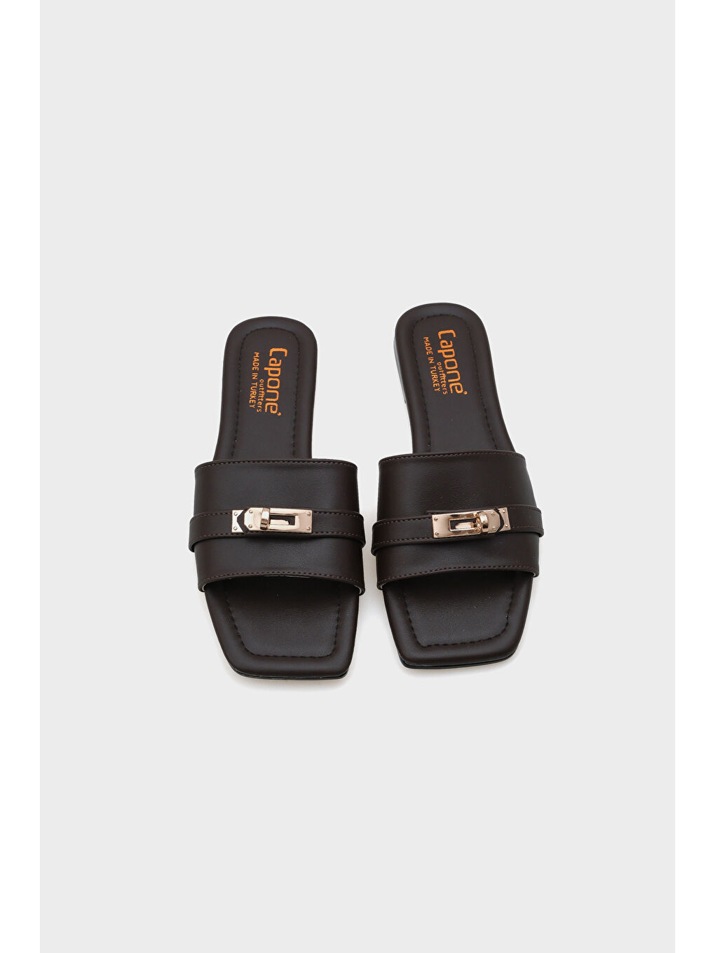 Kahverengi Kim Kadın Terlik-5