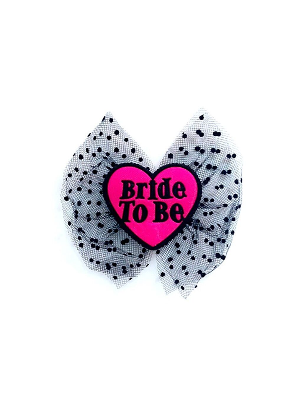 Pembe Bride To Be Yazılı Saç Tokası Bekarlığa Veda Parti Aksesuarı-1