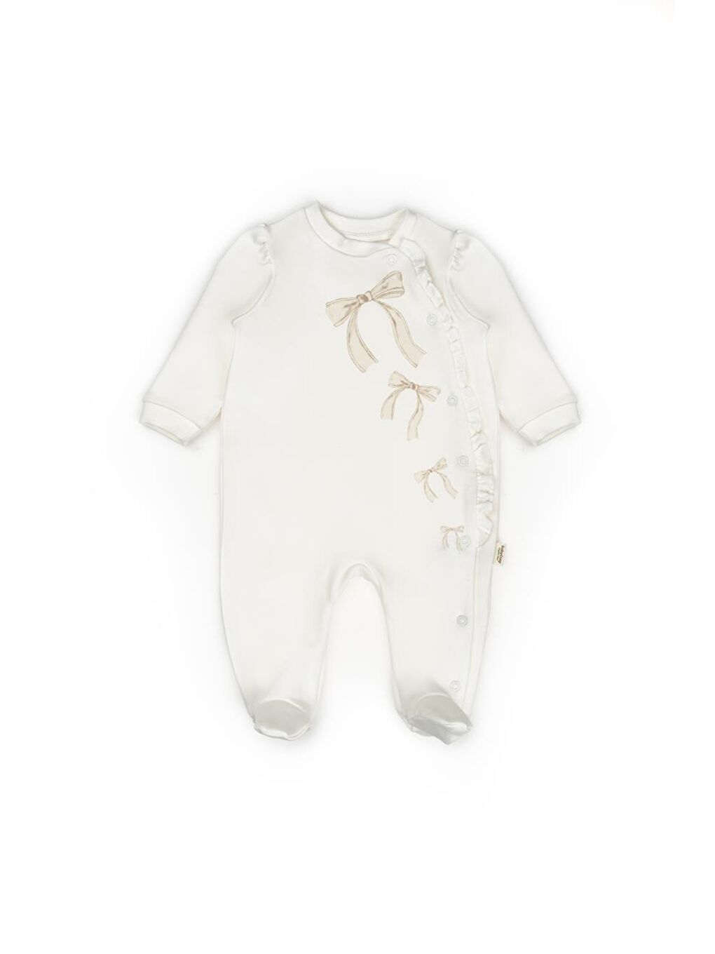 Bej Bebek 2li Tulum %100 Organik Pamuk , Bebek - Yenidoğan- csy8147-3