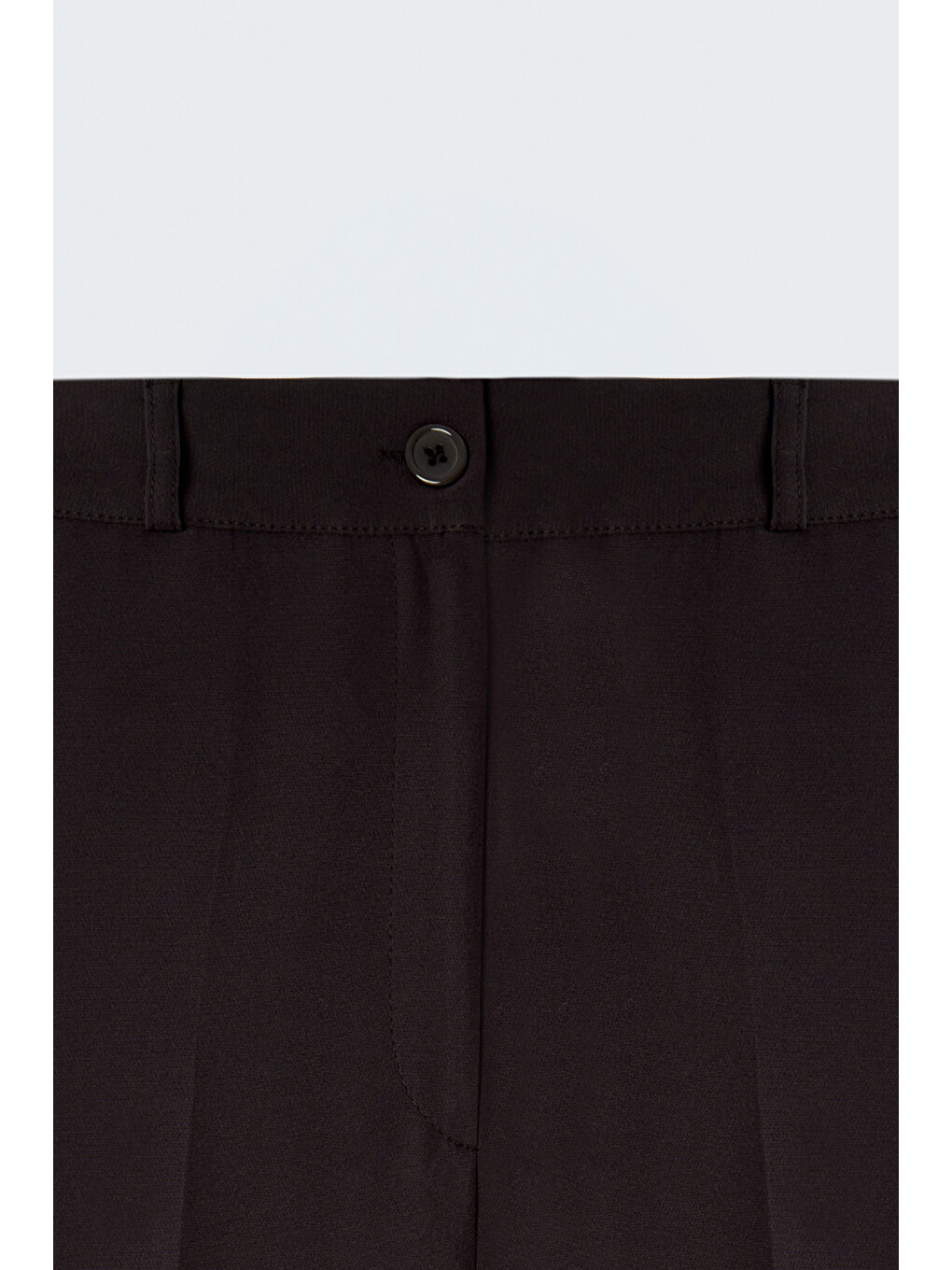 Kahverengi Beli Lastikli Klasik Pantolon - Kahve-5