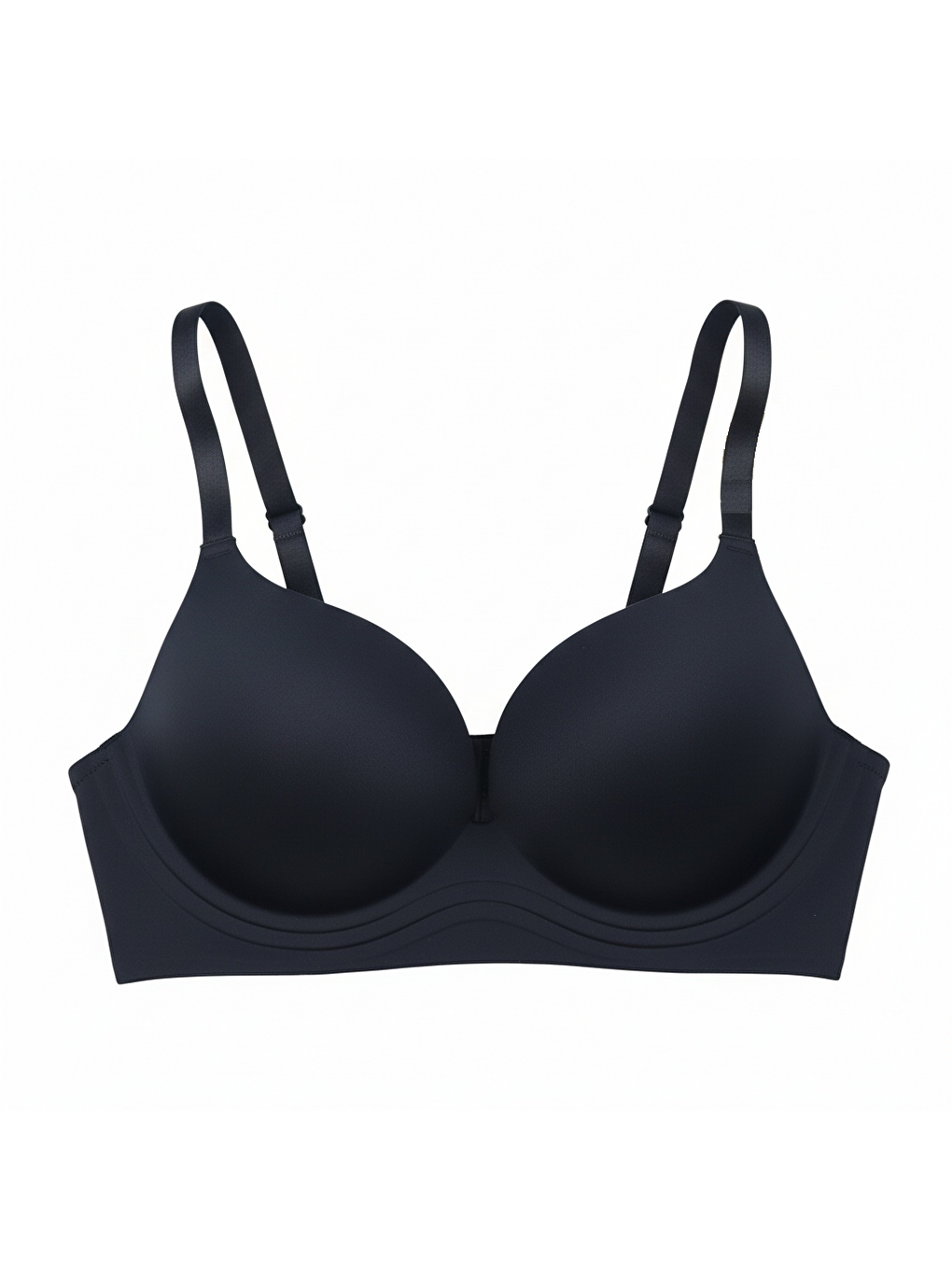 Siyah Kadın Lazer Kesim Toparlayıcı Etkili Balensiz Desteksiz Sütyen Pr Bb2038