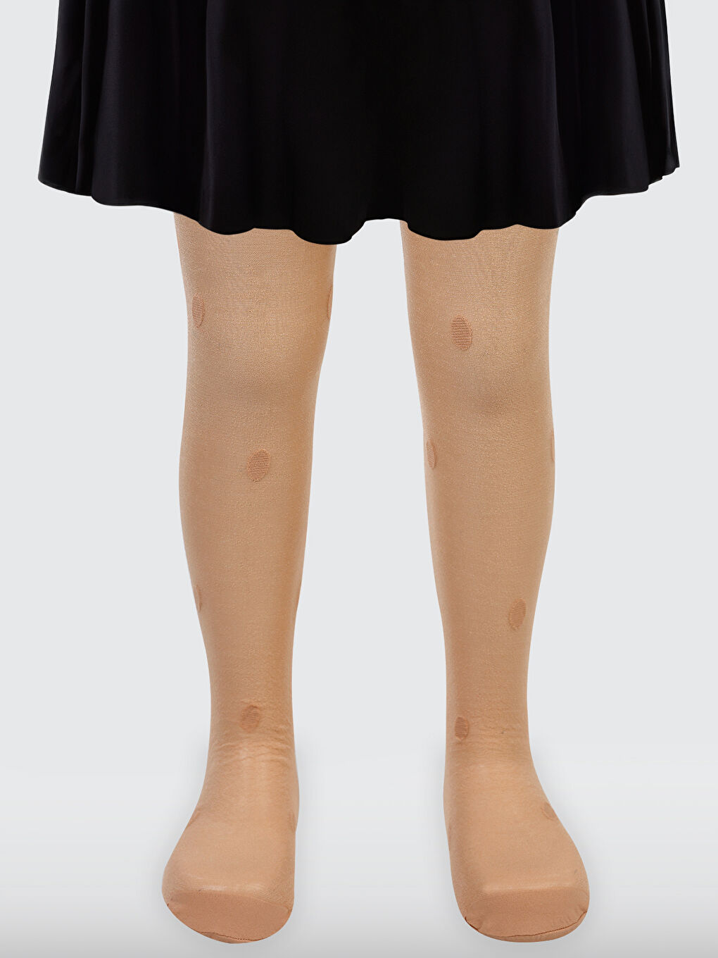 Bej Girls Kız Çocuk Külotlu Çorap 2-6 Yaş Ten Rengi