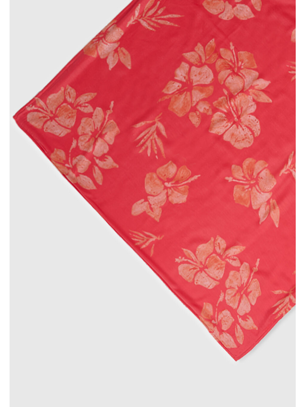 Unisex Mavi Mix Çiçek Desenli Çift Taraflı Plaj Havlusu-3