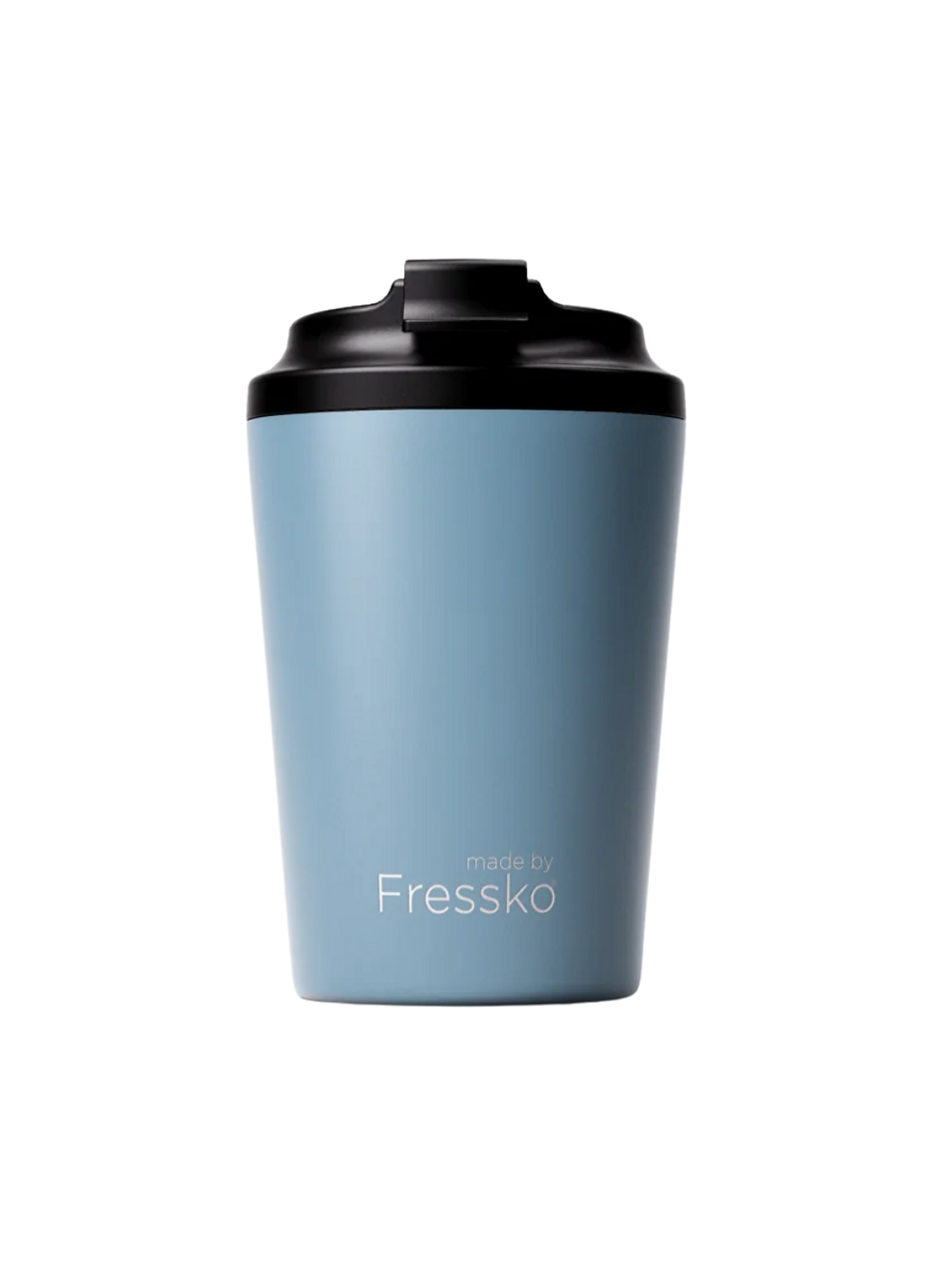 Mavi Camino İçi Seramik Çelik Kahve Bardağı Yalıtımlı Termal Kupa Mug 340 Ml