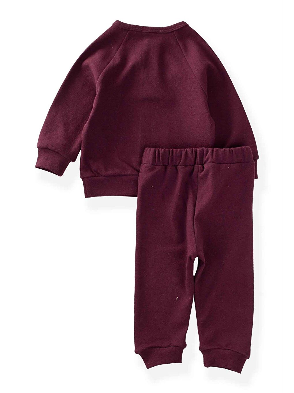 Reglan Kol Patlı Erkek Basıc Takım 1-5 Yaş Mürdüm-1