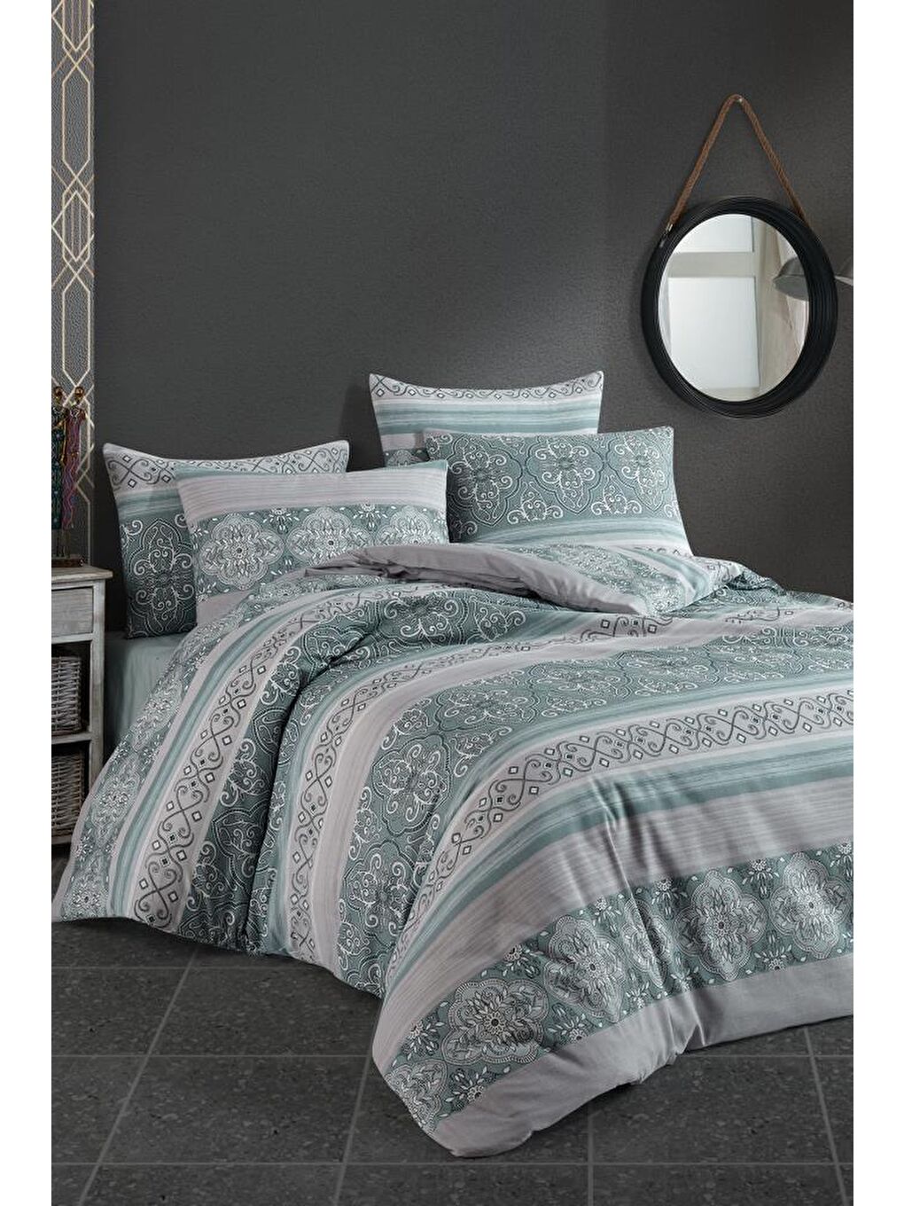 Karışık Pablo Çift Kişilik Nevresim Takımı