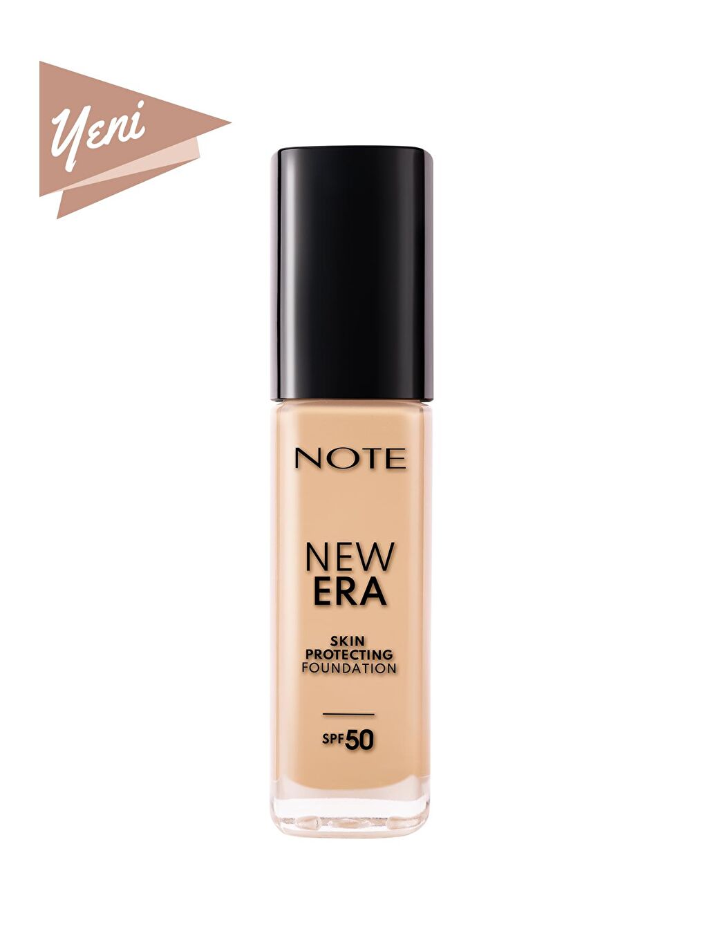 Note Cosmetique Bej Note New Era Skin Protecting 120 Nemlendirici Etkili SPF 50 Hyaluronik Asitli Fondöten