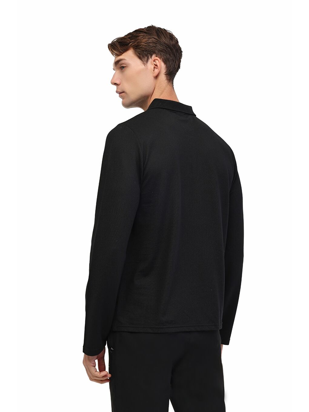 ML KOSTIC 15ITL805 5PR Siyah Erkek Uzun Kol T-Shirt-1