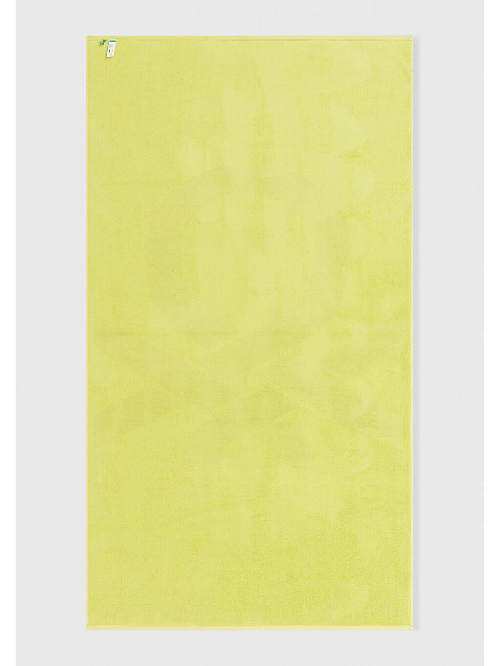 Unisex Açık Yeşil %100 Pamuk Logolu Plaj Havlusu-1