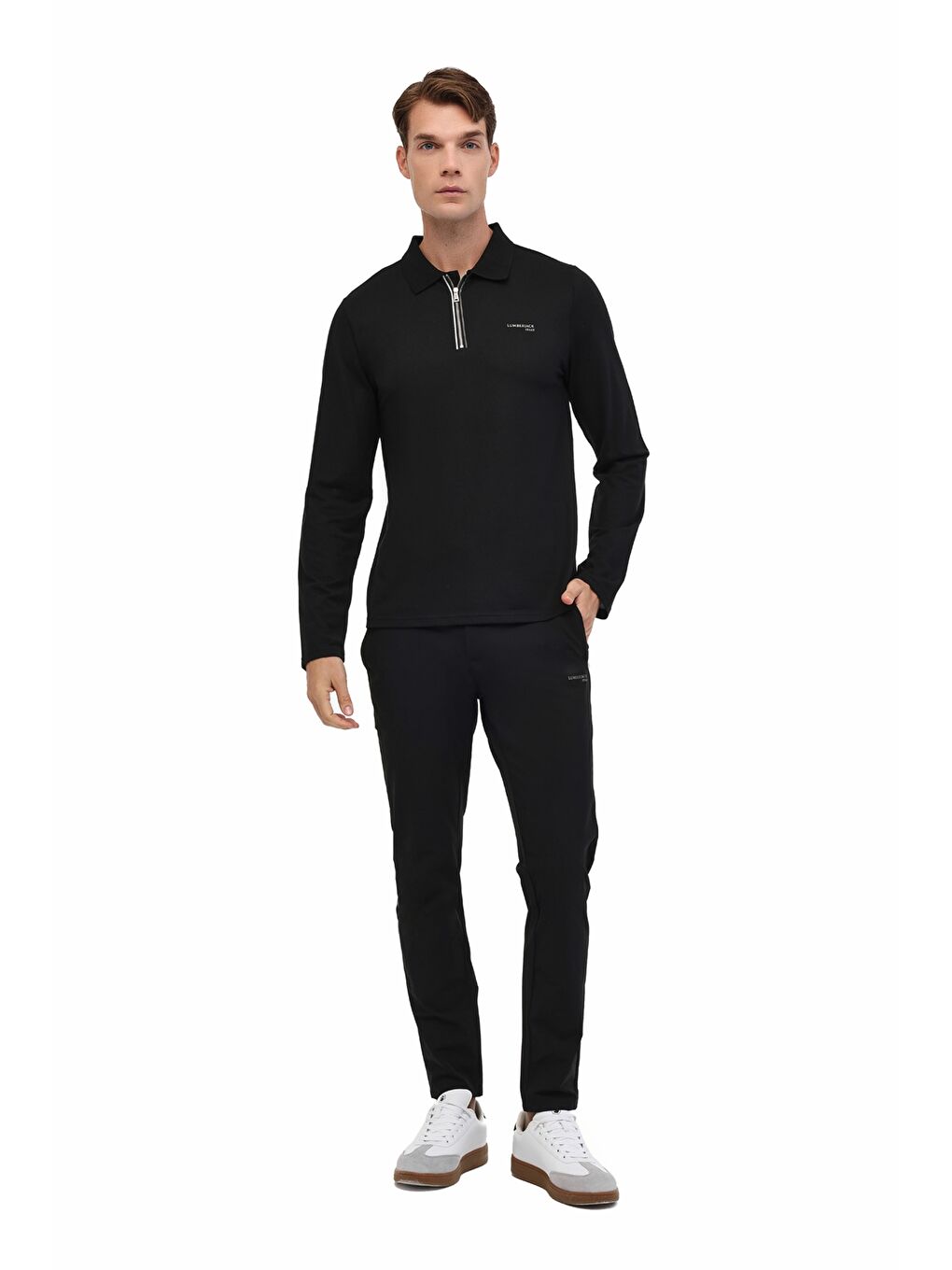 ML KOSTIC 15ITL805 5PR Siyah Erkek Uzun Kol T-Shirt-2