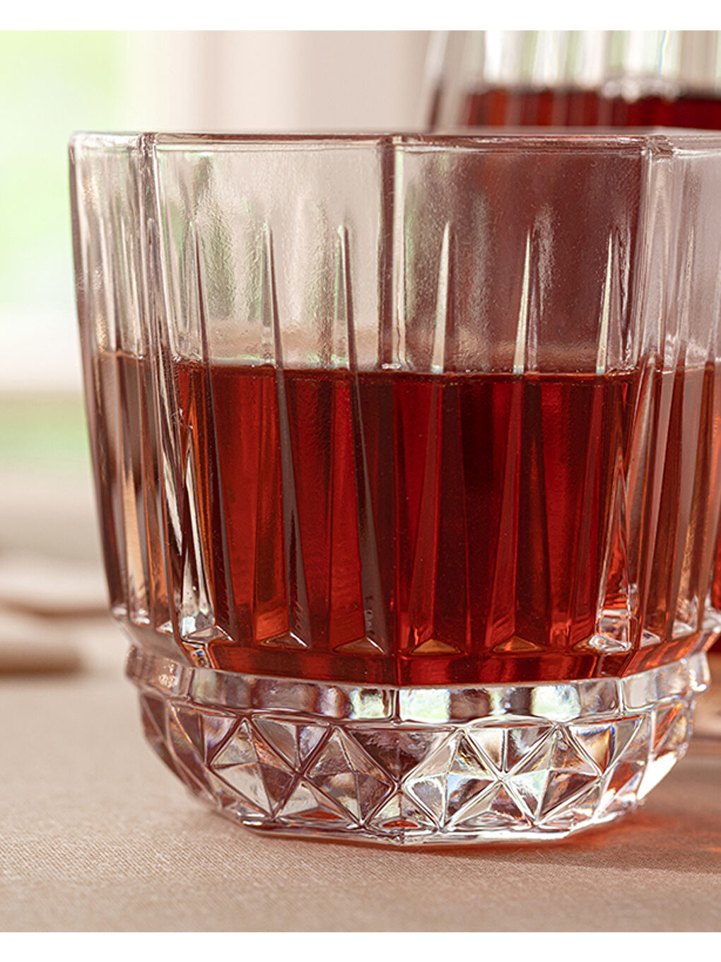 Renksiz Luzia Cam 3 Parça Karaf 1000 ml + 250 ml Şeffaf-1