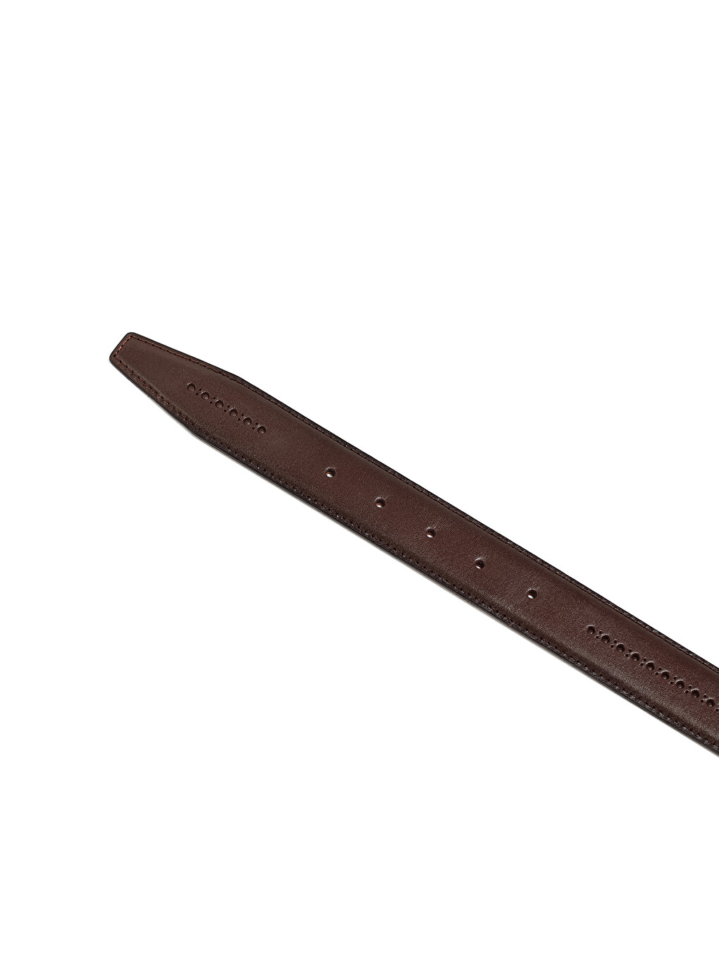 Kahverengi Erkek F-034-55 Klasik Kemer (genişlik 3.5 Cm)-2