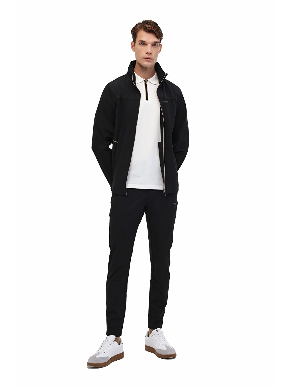 ML SAVA 18ITL-811 5PR Siyah Erkek Eşofman Üstü-2