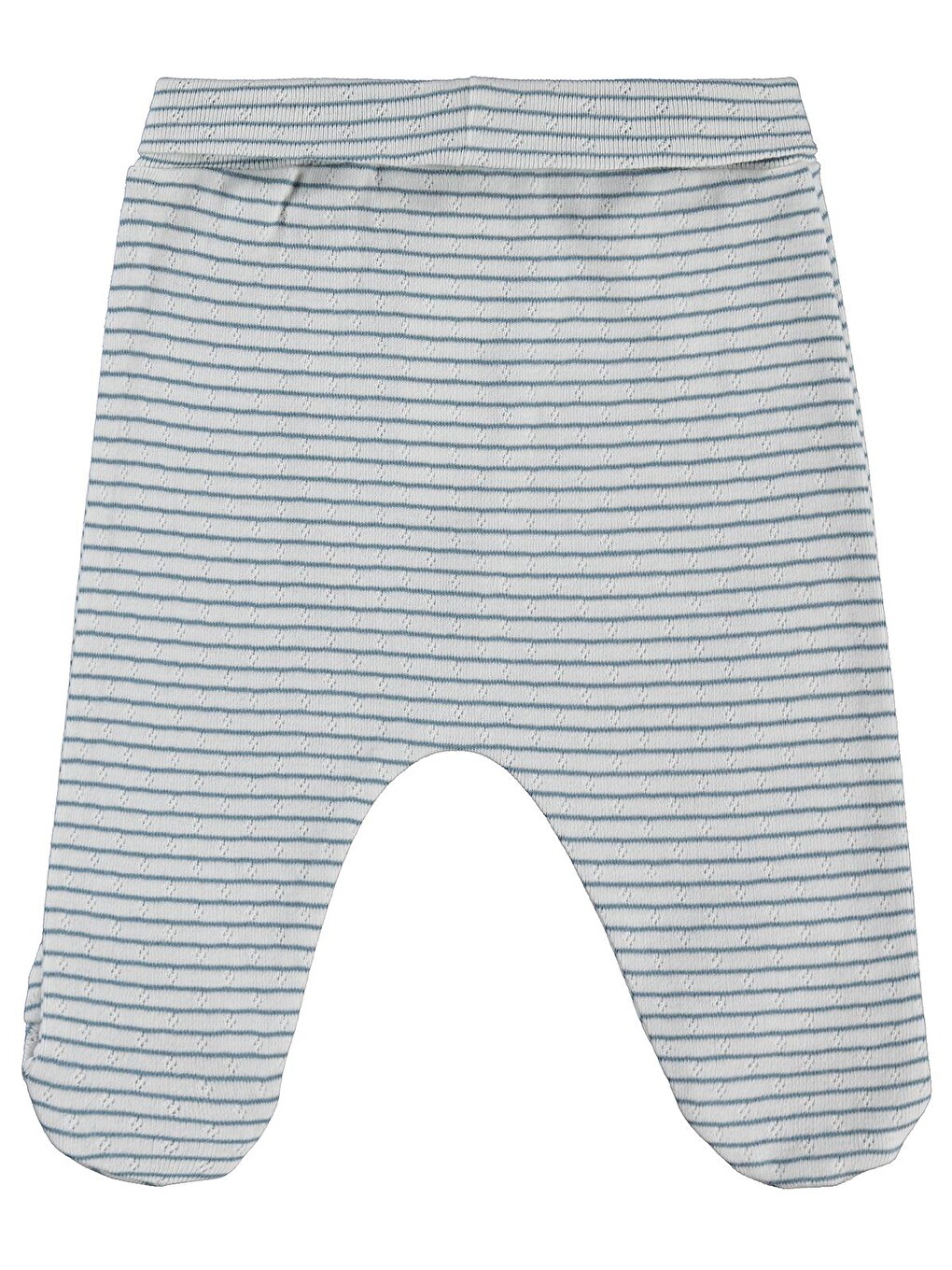 Baby Çizgili 1-9 Ay Tek Alt Bebe - Ekru-2