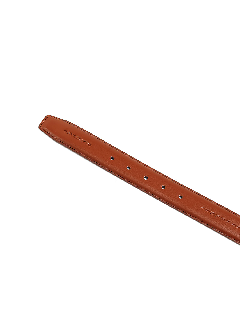 Kahverengi Erkek F-034-55 Klasik Kemer (genişlik 3.5 Cm)-2