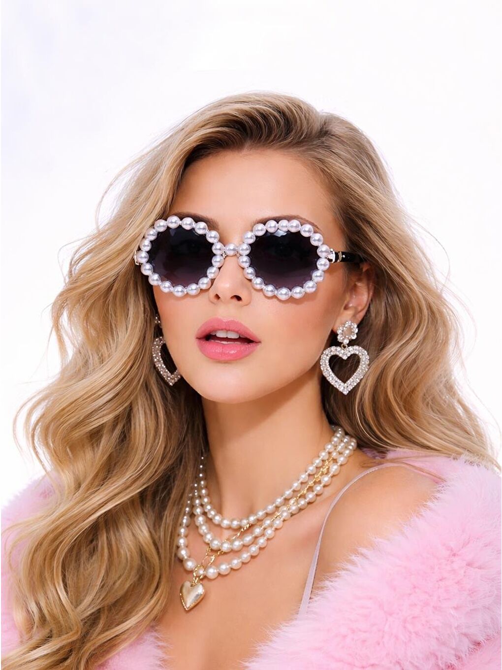 İncili Parti Gözlüğü Bekarlığa Veda Partisi Gözlük Siyah