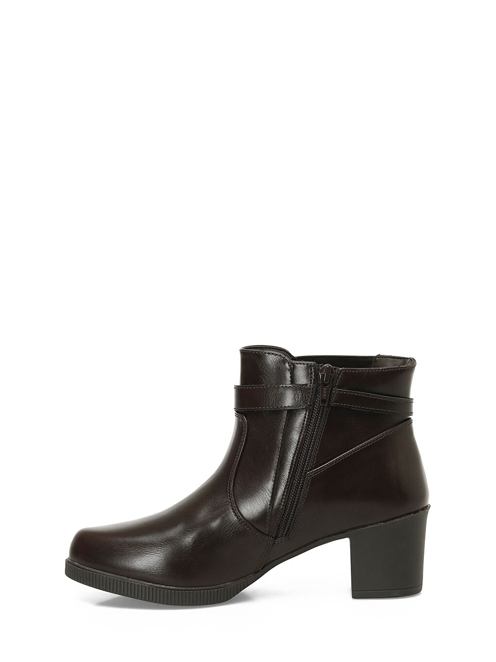 166580.Z4PR Kahverengi Kadın Topuklu Bot-2