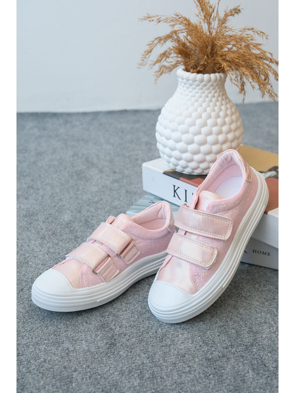 Pembe Arzen Günlük Ortopedik Kız Çocuk Spor Ayakkabı-2