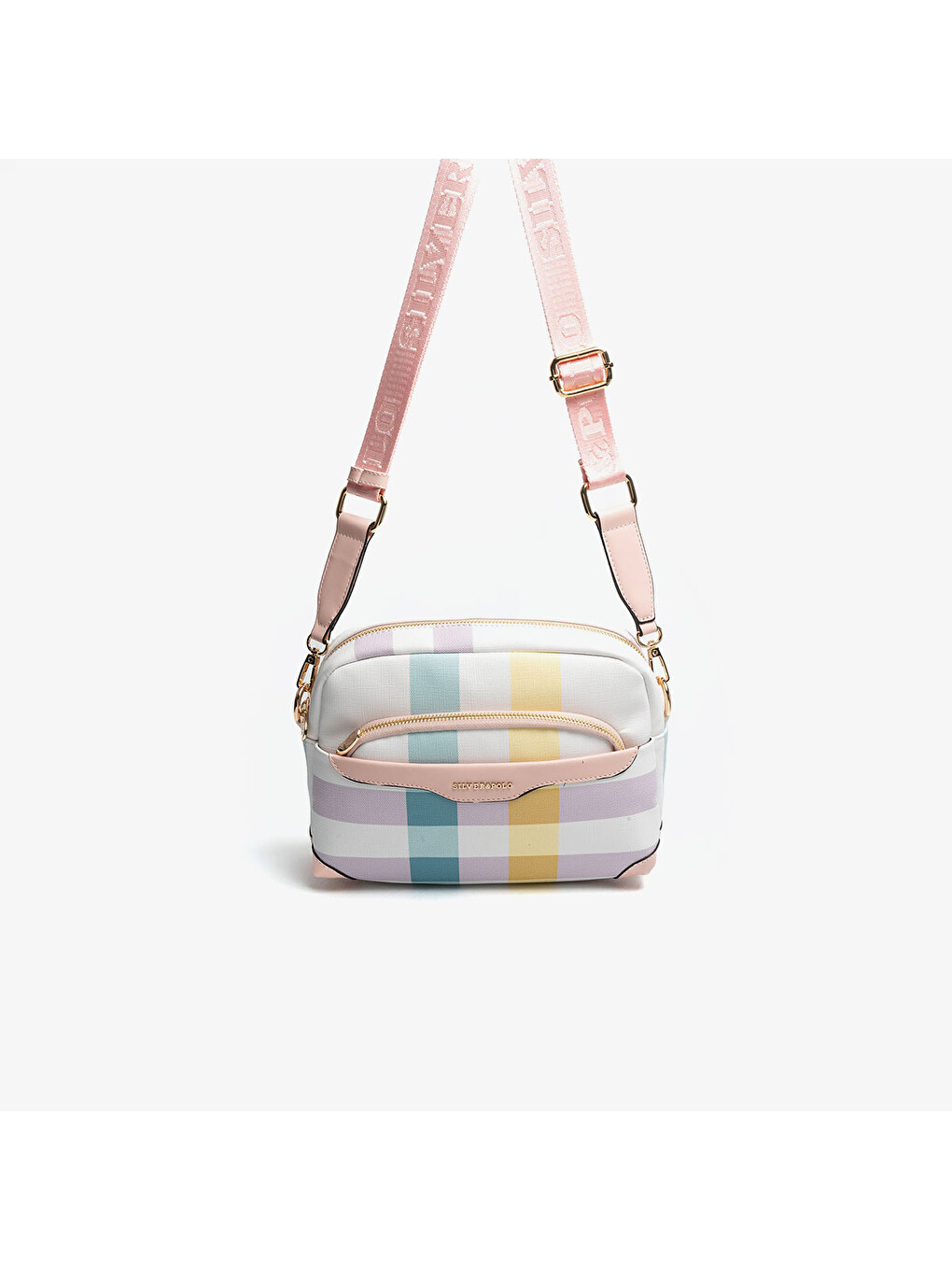 Beyaz Kadın SP1201-M71 SILVER POLO Çapraz Çanta Lila-Pembe-1