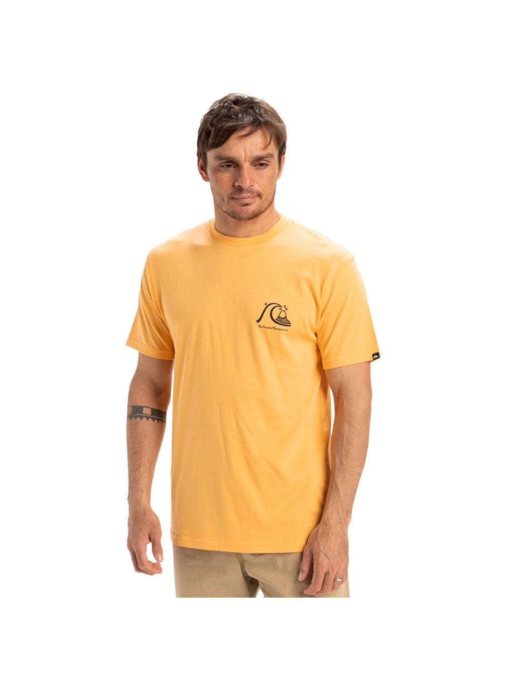 Evo Original Bs Erkek Sarı Tişört-1